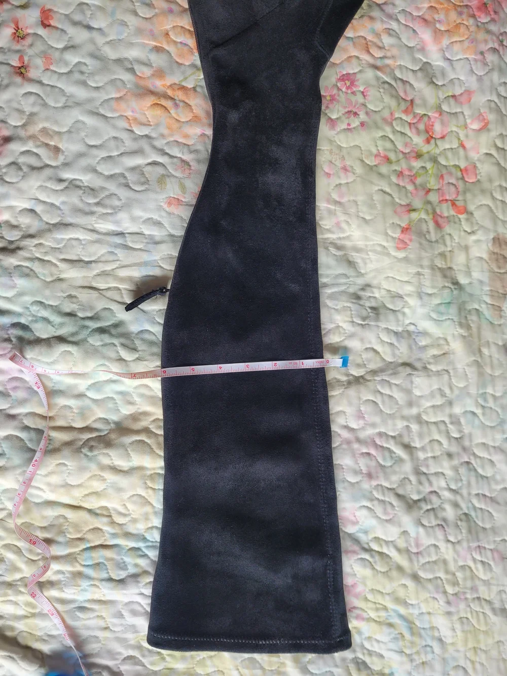 Vero Cuoio Chic Black Suede Over-the-Knee Boots – (Size 240 / US 7–7.5